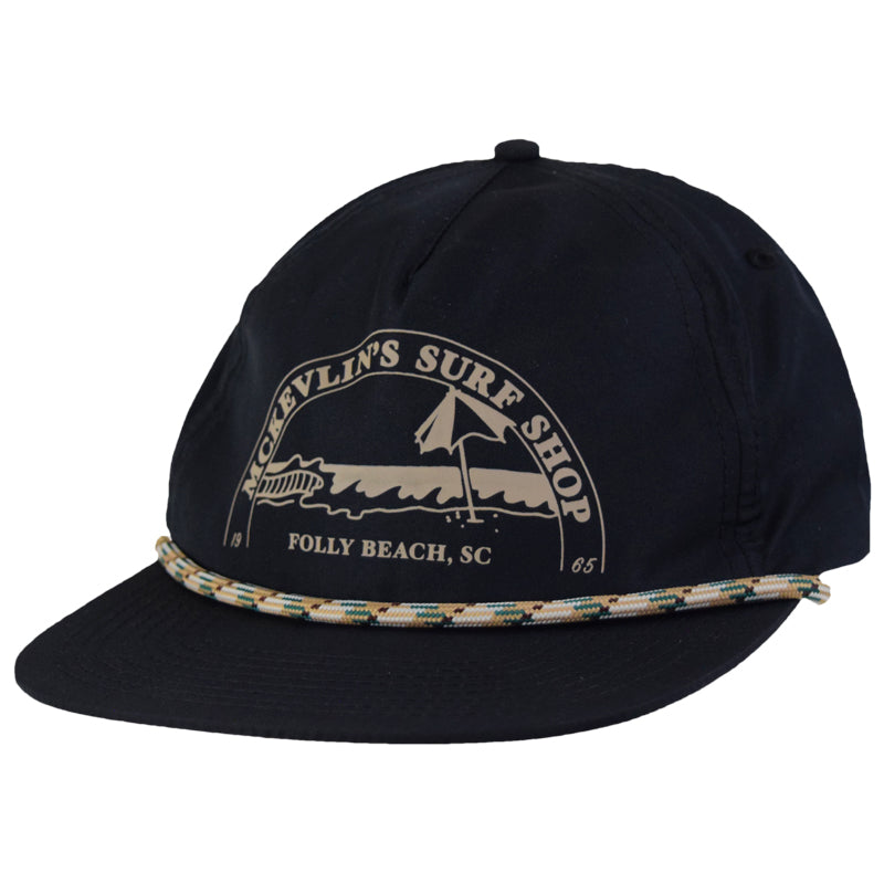 McKevlin's - Caddyhat - Black - MCKEVLIN'S SURF SHOP