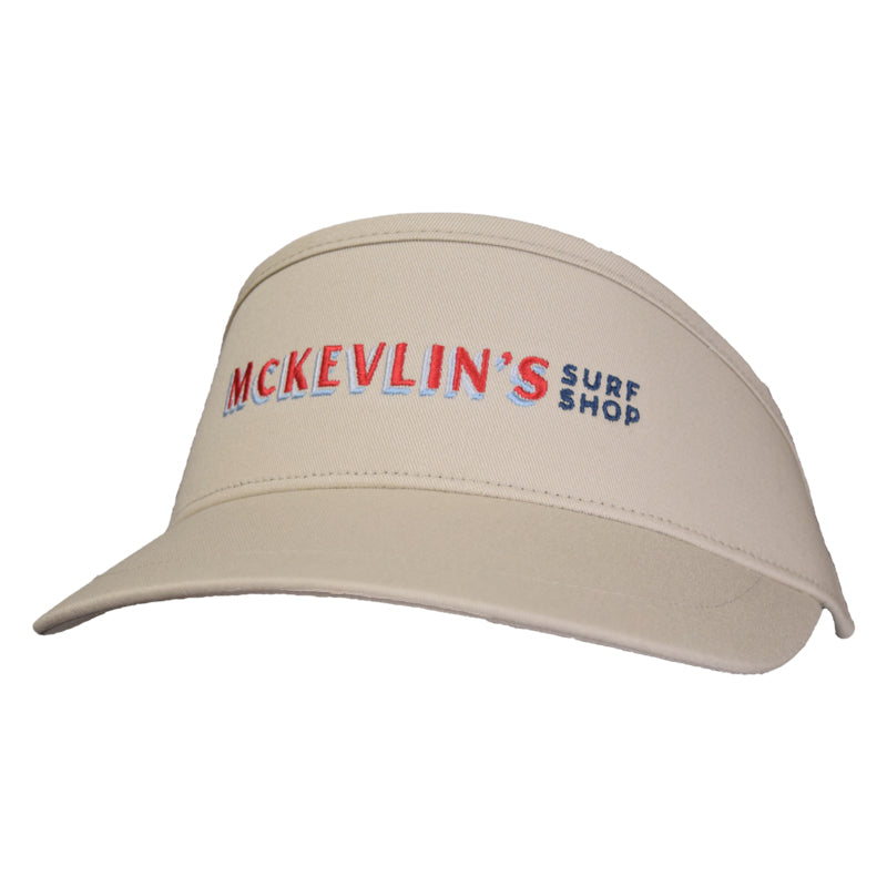 McKevlin's - Craig Block Visor - Stone - MCKEVLIN'S SURF SHOP