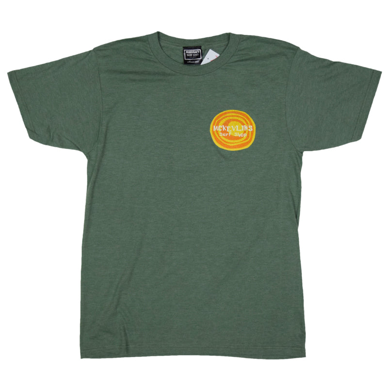 McKevlin's - Grom Wagon Men's S/S T - Canyon Green - MCKEVLIN'S SURF SHOP