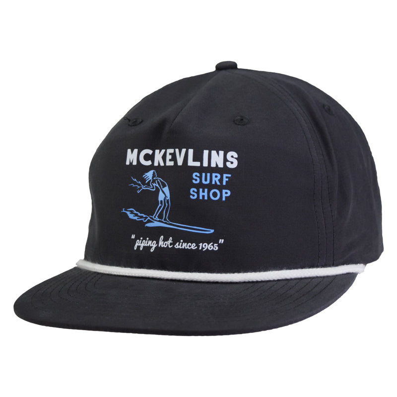 McKevlin's - Piping Hot Hat - Charcoal - MCKEVLIN'S SURF SHOP