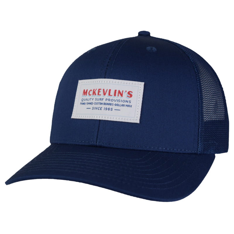 McKevlin's - Provisions Trucker - Lake Blue - MCKEVLIN'S SURF SHOP
