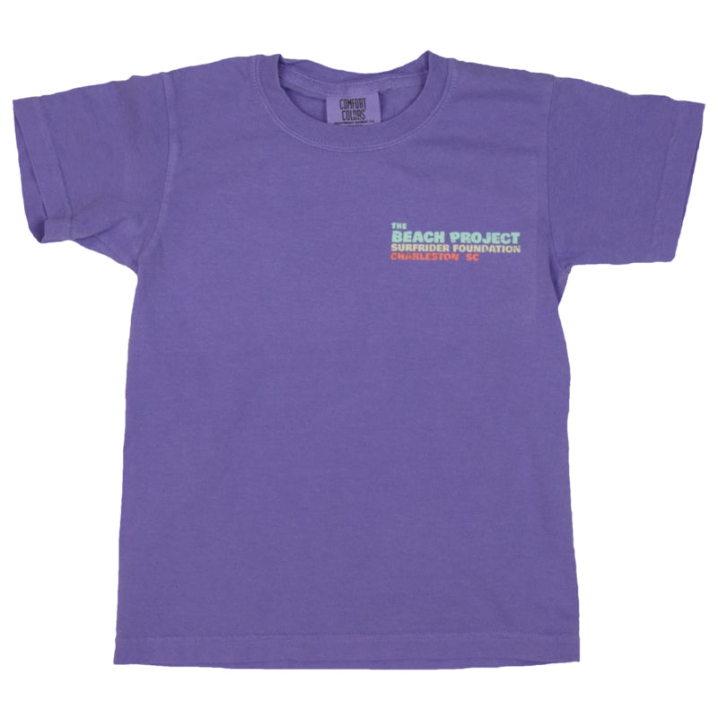 The Beach Project - Surfrider Youth S/S T - Violet - MCKEVLIN'S SURF SHOP