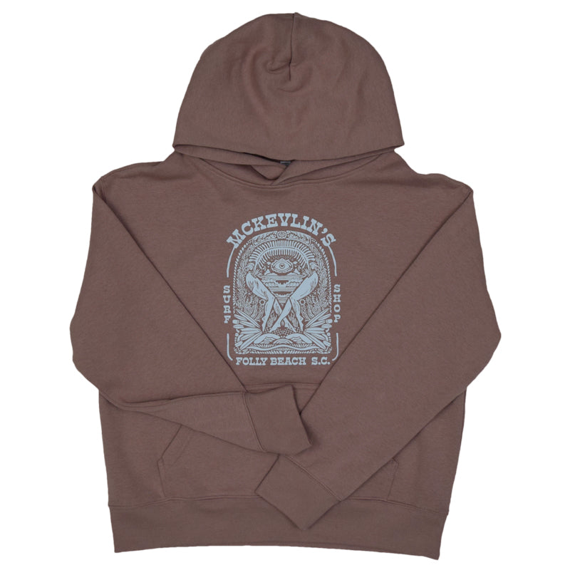 McKevlin's - Surf Spirits Hoodie - Hazy Pink - MCKEVLIN'S SURF SHOP