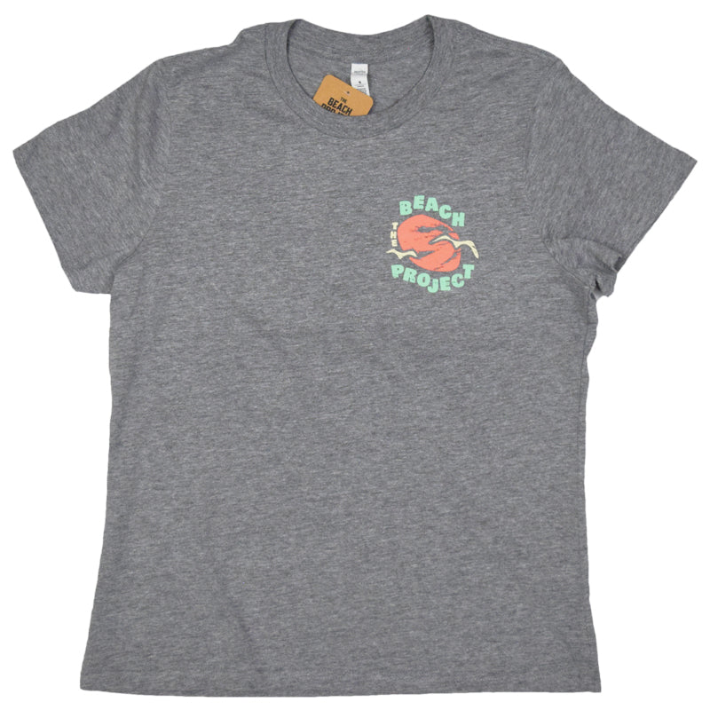 The Beach Project - Surfrider Women's S/S T - Heather Grey - MCKEVLIN'S SURF SHOP