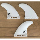 Futures - F6 Thermo 3 Fin Set - White - MCKEVLIN'S SURF SHOP