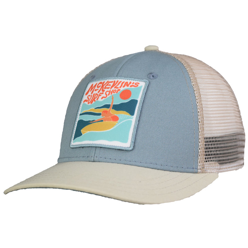 McKevlin's - Open Arms Trucker - Quarry - MCKEVLIN'S SURF SHOP
