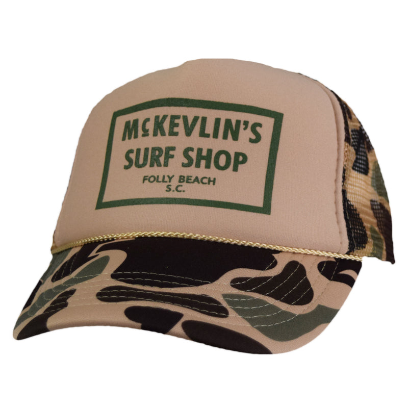 McKevlin's - '65 Men's Trucker Hat - Brown Camo