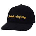McKevlin's - CS Line Cord Hat - Black/Gold - MCKEVLIN'S SURF SHOP