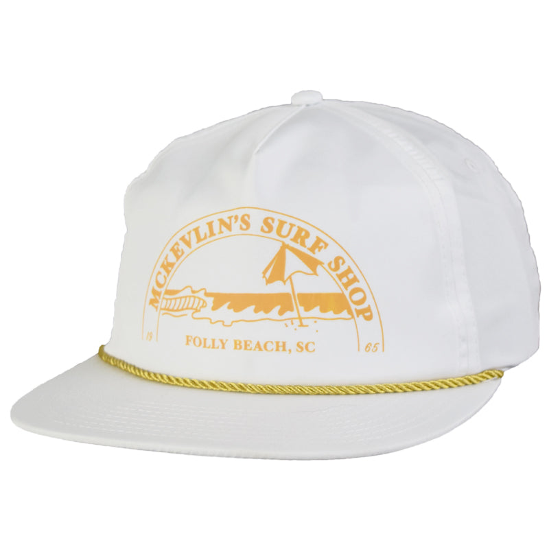 McKevlin's - Caddyhat - White - MCKEVLIN'S SURF SHOP