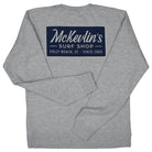 McKevlin's - Craig Patch Men's Crew Fleece - Grey Heather - MCKEVLIN'S SURF SHOP