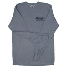 McKevlin's - Craig Script Men's L/S T - Granite - MCKEVLIN'S SURF SHOP