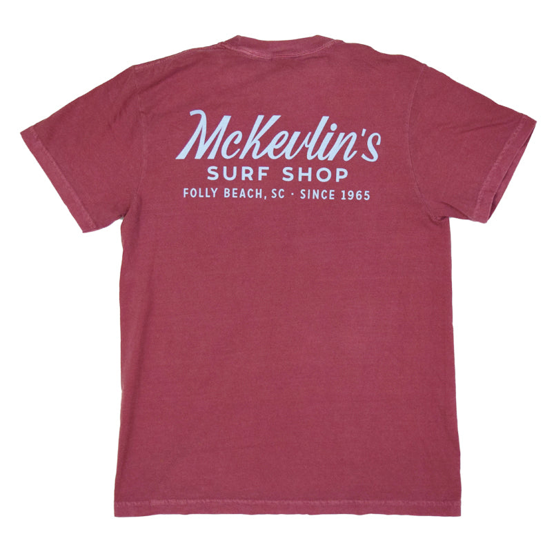 McKevlin s Craig Script Men s S S T Brick