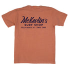 McKevlin's - Craig Script Youth S/S T - Terracotta - MCKEVLIN'S SURF SHOP