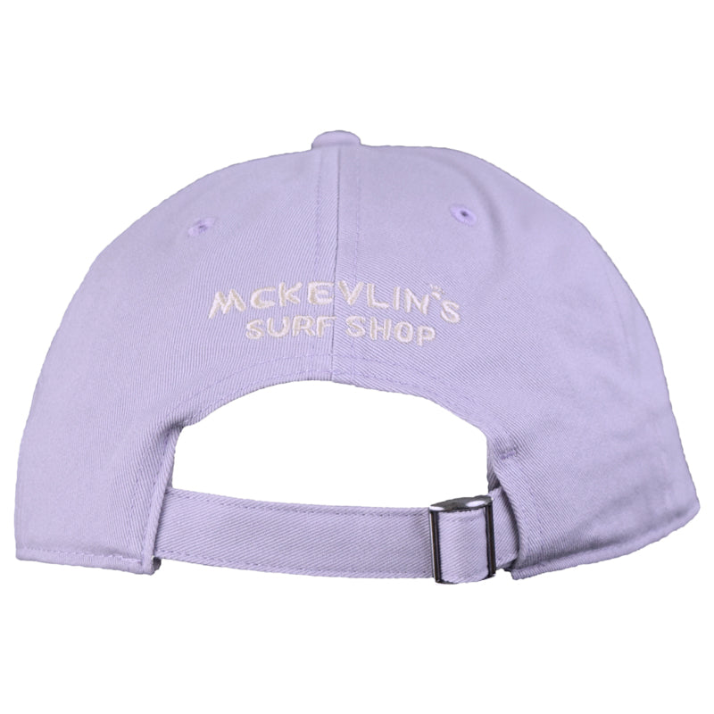 McKevlin's - Fetchin' Waves Hat - Lilac/Cream - MCKEVLIN'S SURF SHOP