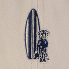 McKevlin's - Fetchin' Waves Hat - Stone/Navy - MCKEVLIN'S SURF SHOP