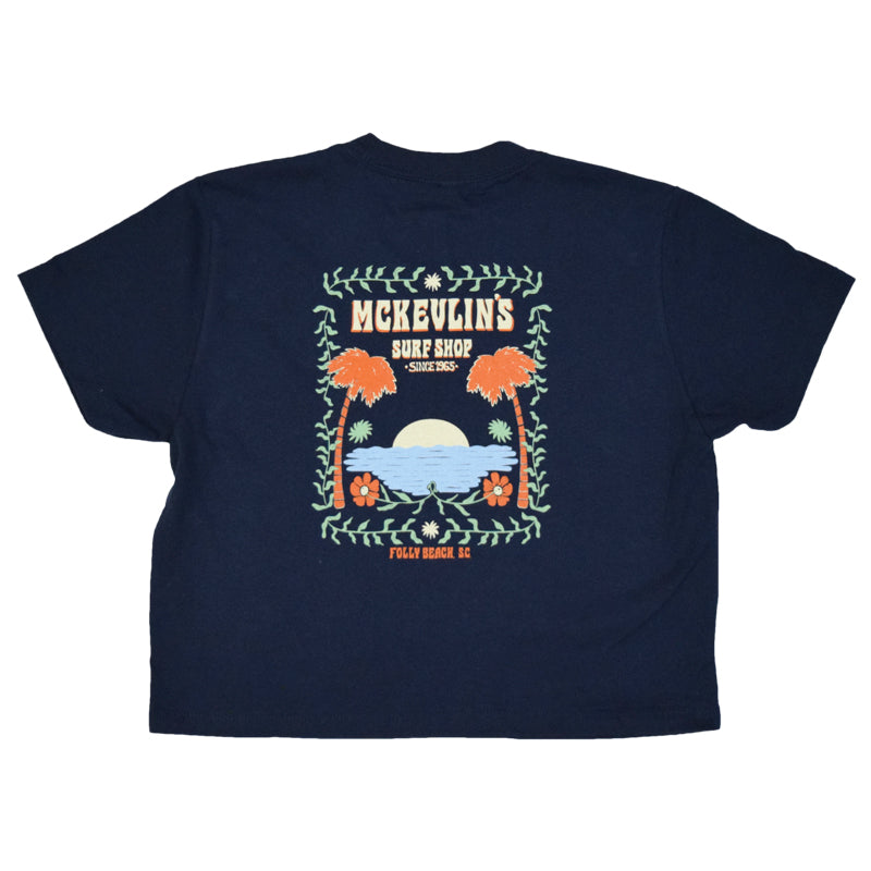 Follydise Women's Boxy S/S T - Midnight Navy - MCKEVLIN'S SURF SHOP