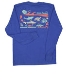 The Beach Project - Surfrider Men's L/S T - Flo Blue - MCKEVLIN'S SURF SHOP