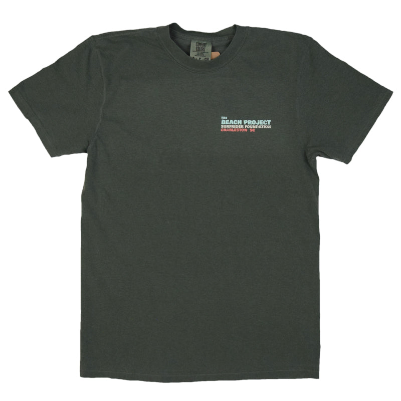 The Beach Project - Surfrider Men's S/S T - Moss - MCKEVLIN'S SURF SHOP