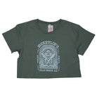 McKevlin's - Surf Spirits Women's Crop S/S T - Sage - MCKEVLIN'S SURF SHOP