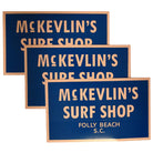 McKevlin's - 65 Sticker 3-Pack - Navy/Peach - MCKEVLIN'S SURF SHOP