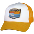 McKevlin's - Park Transfer 2.0 Trucker Hat - Gold/White - MCKEVLIN'S SURF SHOP